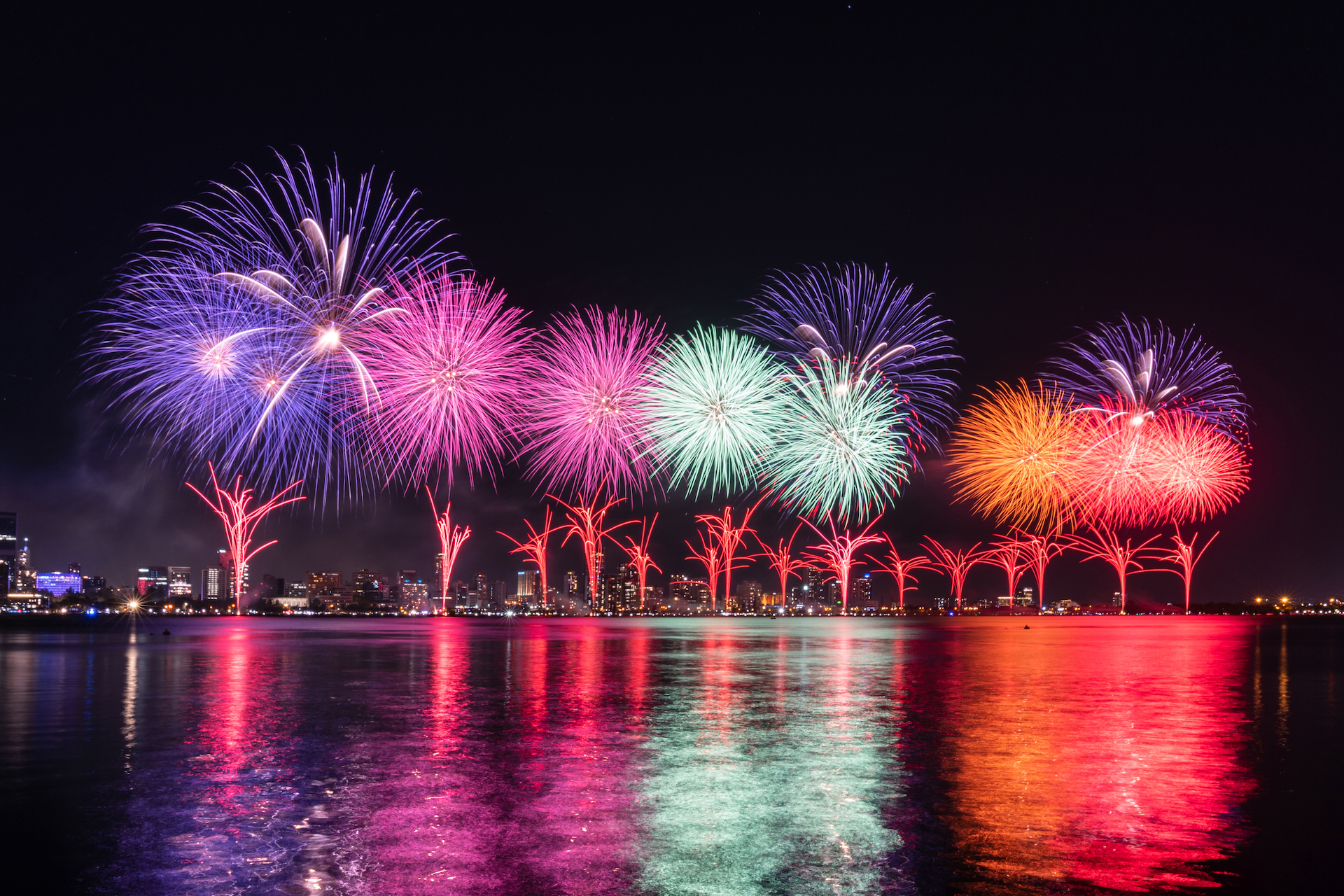 澳洲Cardile International Fireworks煙花公司的作品(資料圖片).jpeg